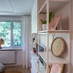 公寓 Fala 15min Metro To Pge Narodowy Self-checkin Klub Stodola Sgh Parking Parkview Fast Wifi 华沙