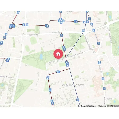 Apartament Fala By Metro No-Ac Rolety Blackout A Fan Self-Checkin Parkview 30Min Metro To Narodowy Stadium Klub Stodola Sgh Public Parking Fast Wifi * Varsó